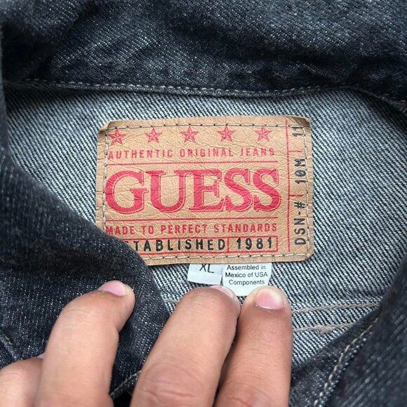 Guess Women's Black Jacket - Picture 2 of 7